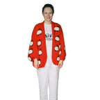 Damen Strickjacke mit einzigartigem Schafdesign und lässigem Schnitt R&B
