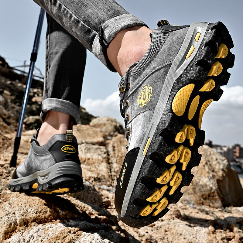 Herren Sportlich Bequeme Wanderschuhe R&B