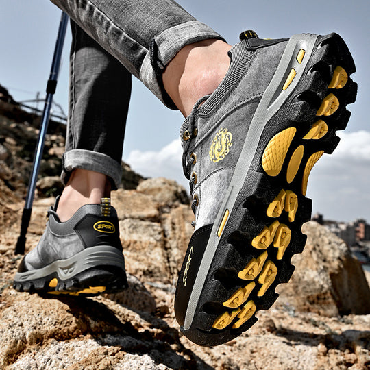 Herren Sportlich Bequeme Wanderschuhe R&B