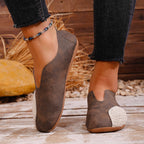 Damen Bequeme Ballerina-Schuhe mit modischem Häkel-Detail