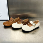 Damen Ballerinas mit elegantem Riemen und strukturiertem Obermaterial R&B