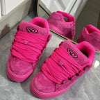 Damen Sportliche High-Top Sneakers mit innovativen Schnürsystem und dämpfender Sohle R&B