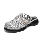 Damen Komfortable Clogs mit modischem Strukturdesign