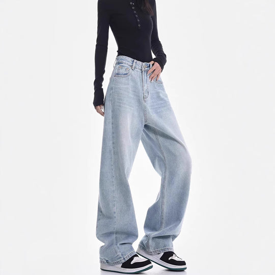 Damen Weite Jeanshose R&B