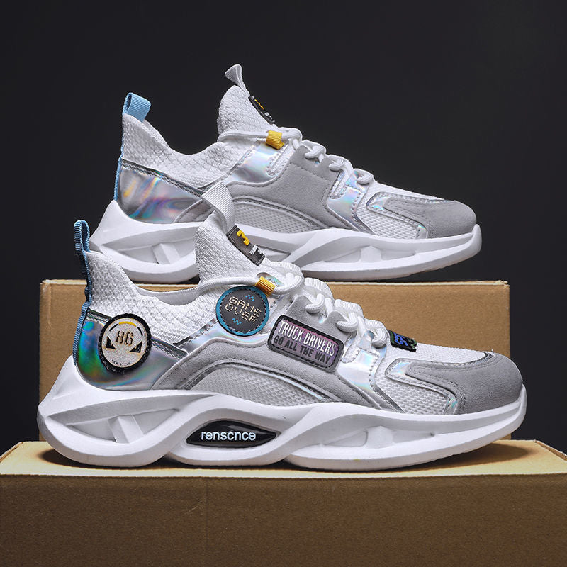 Damen Sportliche Multifunktionssneaker mit reflektierendem Obermaterial und optimaler Dämpfung R&B