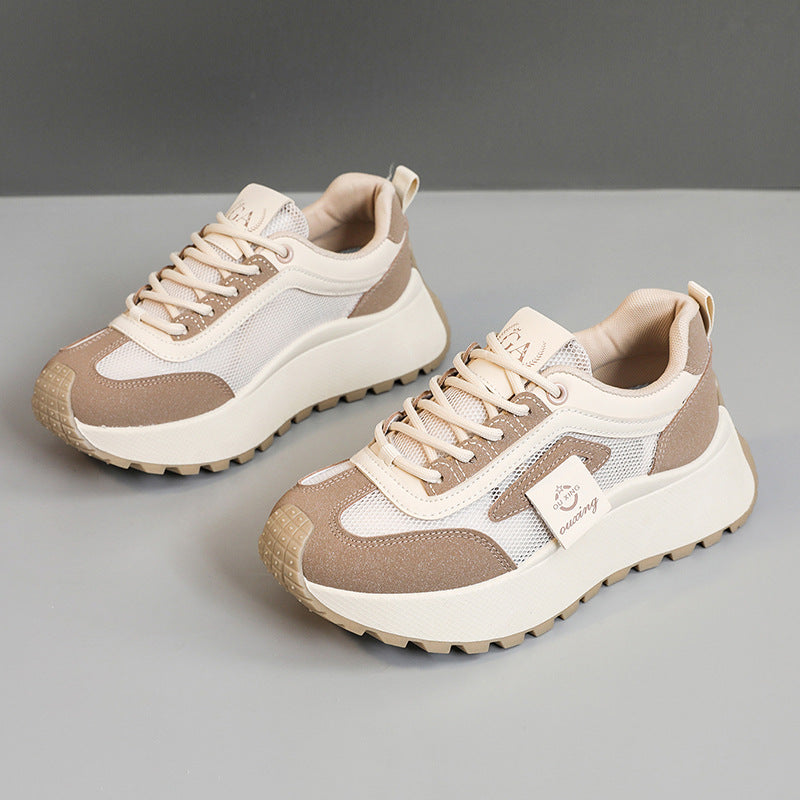 Damen Sportliche Komfort-Sneaker mit atmungsaktivem Mesh-Obermaterial und dämpfender Sohle R&B