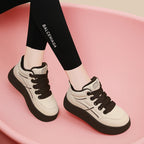 Damen trendige High-Top Sneakers mit extraleichter Sohle und kuscheligem Futter R&B