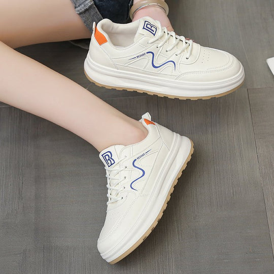 Damen Modische Lauf-Sneaker mit gepolsterter Sohle und sportlichem Design R&B