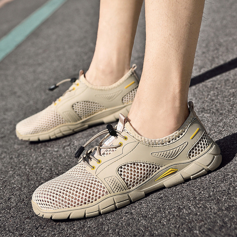 Unisex Atmungsaktive Freizeit-Sneaker mit rutschfester Sohle R&B