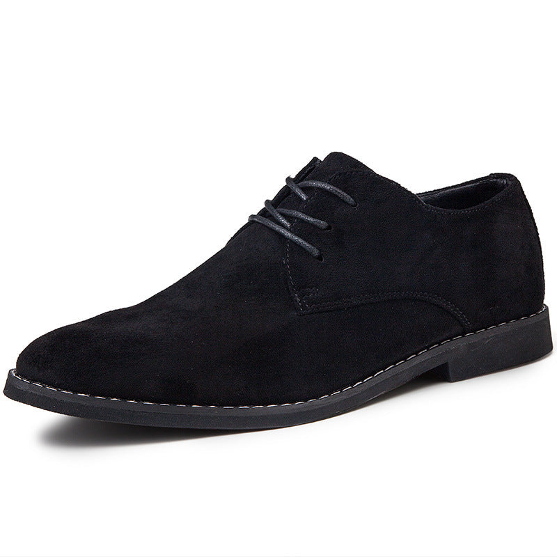 Herren Elegante Schnürschuhe aus weichem Wildleder R&B