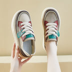 Damen Sneaker mit dicker Profilsohle und atmungsaktivem Obermaterial R&B