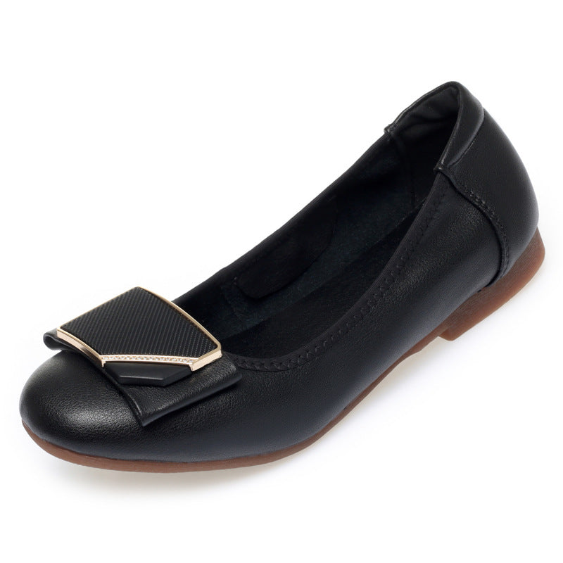 Damen Ballerinas mit elegantem Schleifenakzent und komfortablem Fußbett R&B