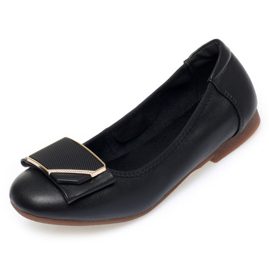 Damen Ballerinas mit elegantem Schleifenakzent und komfortablem Fußbett R&B
