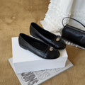 Damen Ballerinas mit dekorativen Fransen und eleganter Schnalle R&B