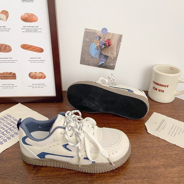 Damen Sneakers mit modischem Schnürsystem und rutschfester Sohle R&B