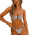 Damen Bandeau Bikini R&B