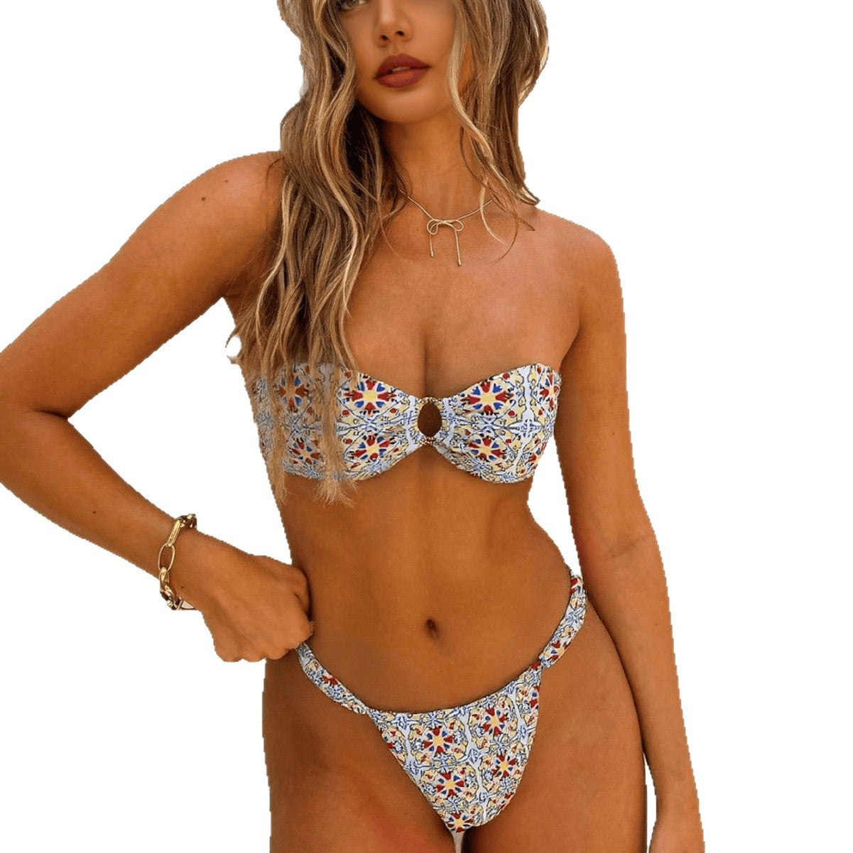 Damen Bandeau Bikini R&B
