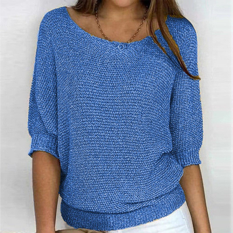 Damen lässiger Pullover R&B