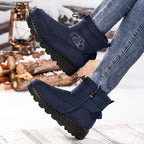 Damen Winterboots mit rutschfester Sohle und wärmendem Innenfutter R&B