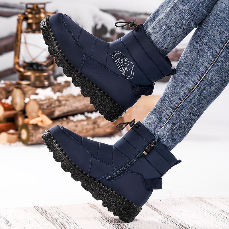 Damen Winterboots mit rutschfester Sohle und wärmendem Innenfutter R&B