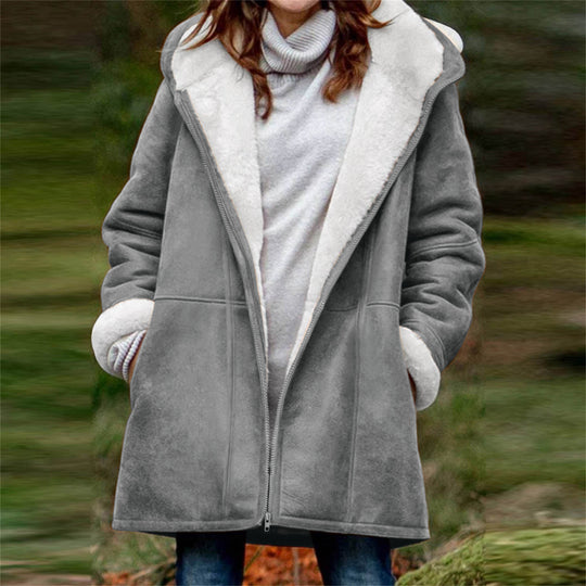 Damen Fleecegefütterte Outdoor-Jacke R&B