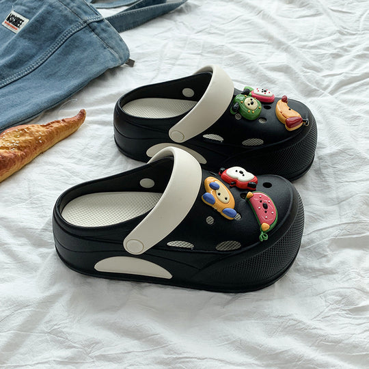 Damen Komfortable und verspielte Trend Clogs R&B