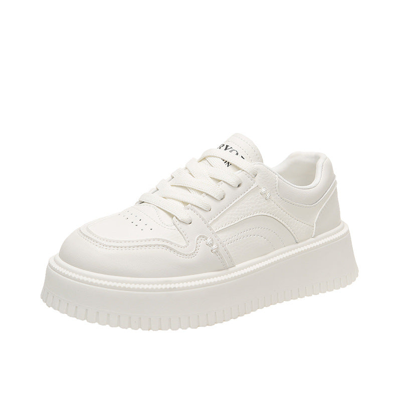Damen sportliche Sneakers mit dicker, stoßdämpfender Sohle R&B