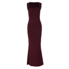 Damen Elegantes Etuikleid mit transparenten Einsätzen R&B