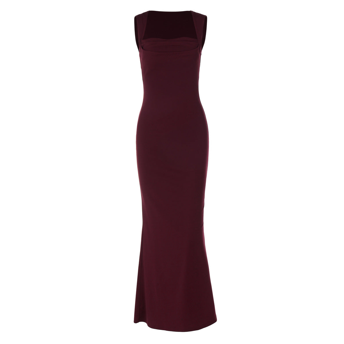 Damen Elegantes Etuikleid mit transparenten Einsätzen R&B