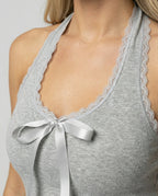 Kurzes Damen Spitzen-Top Sexy Träger-Weste Sommer Style