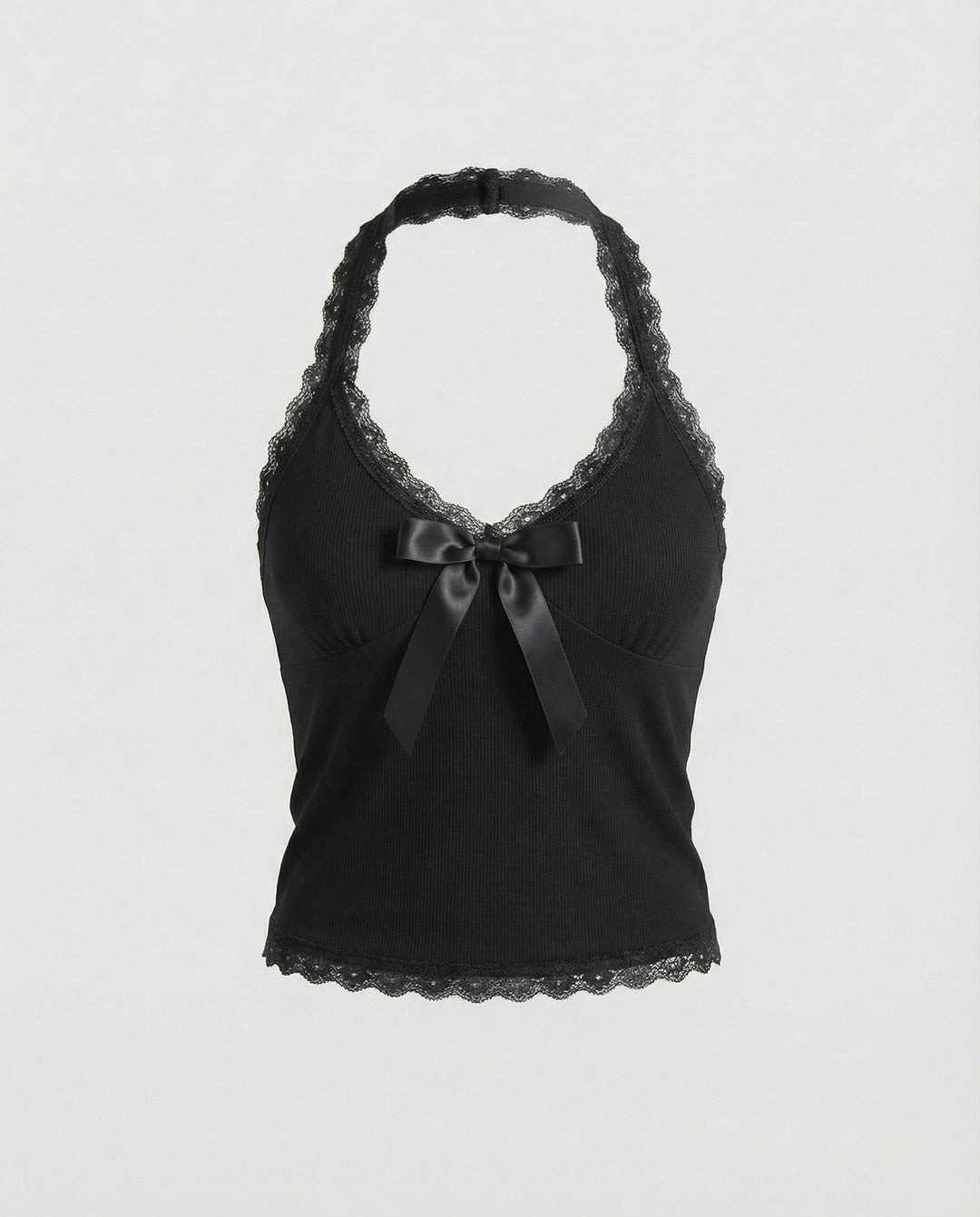 Kurzes Damen Spitzen-Top Sexy Träger-Weste Sommer Style