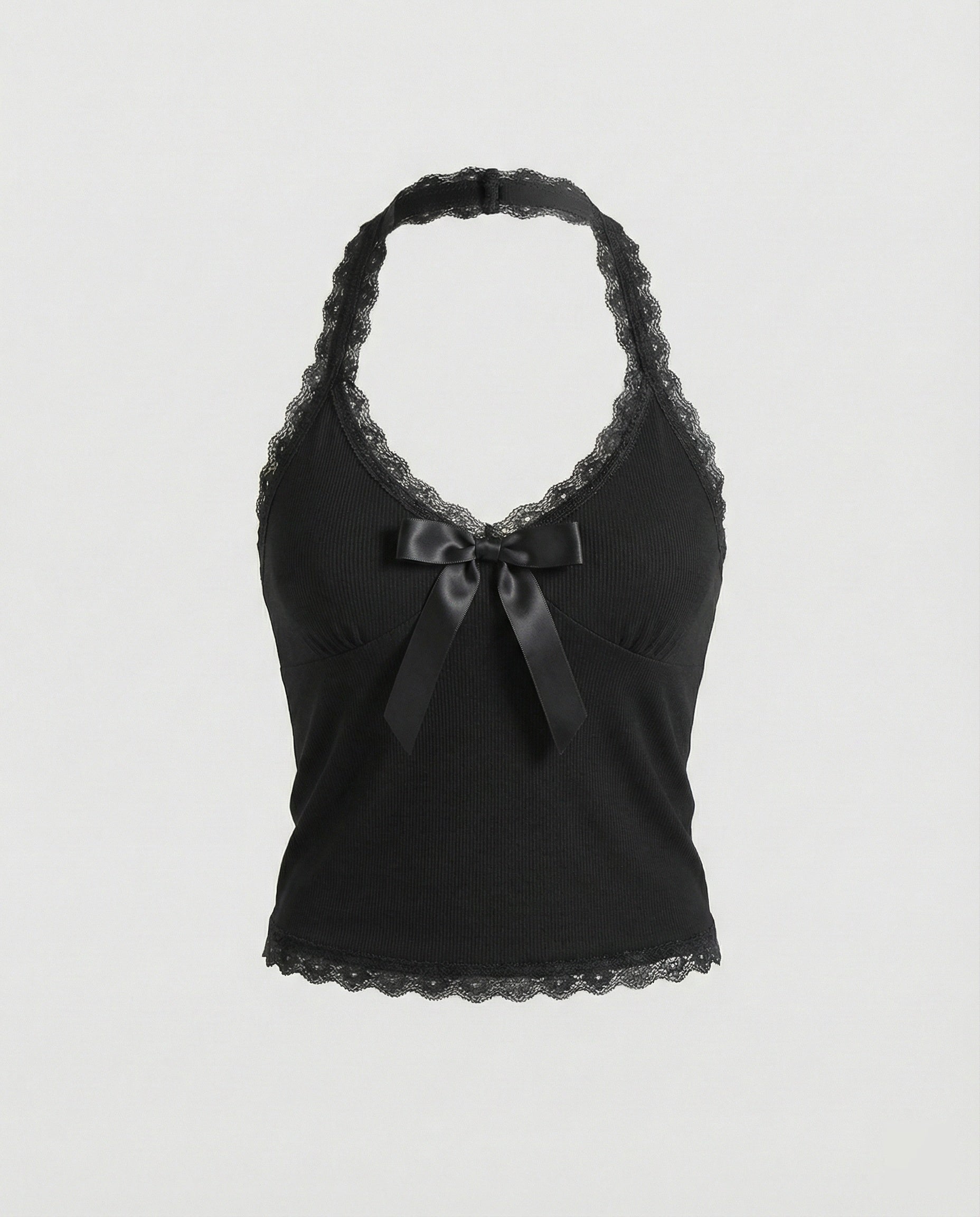 Kurzes Damen Spitzen-Top Sexy Träger-Weste Sommer Style
