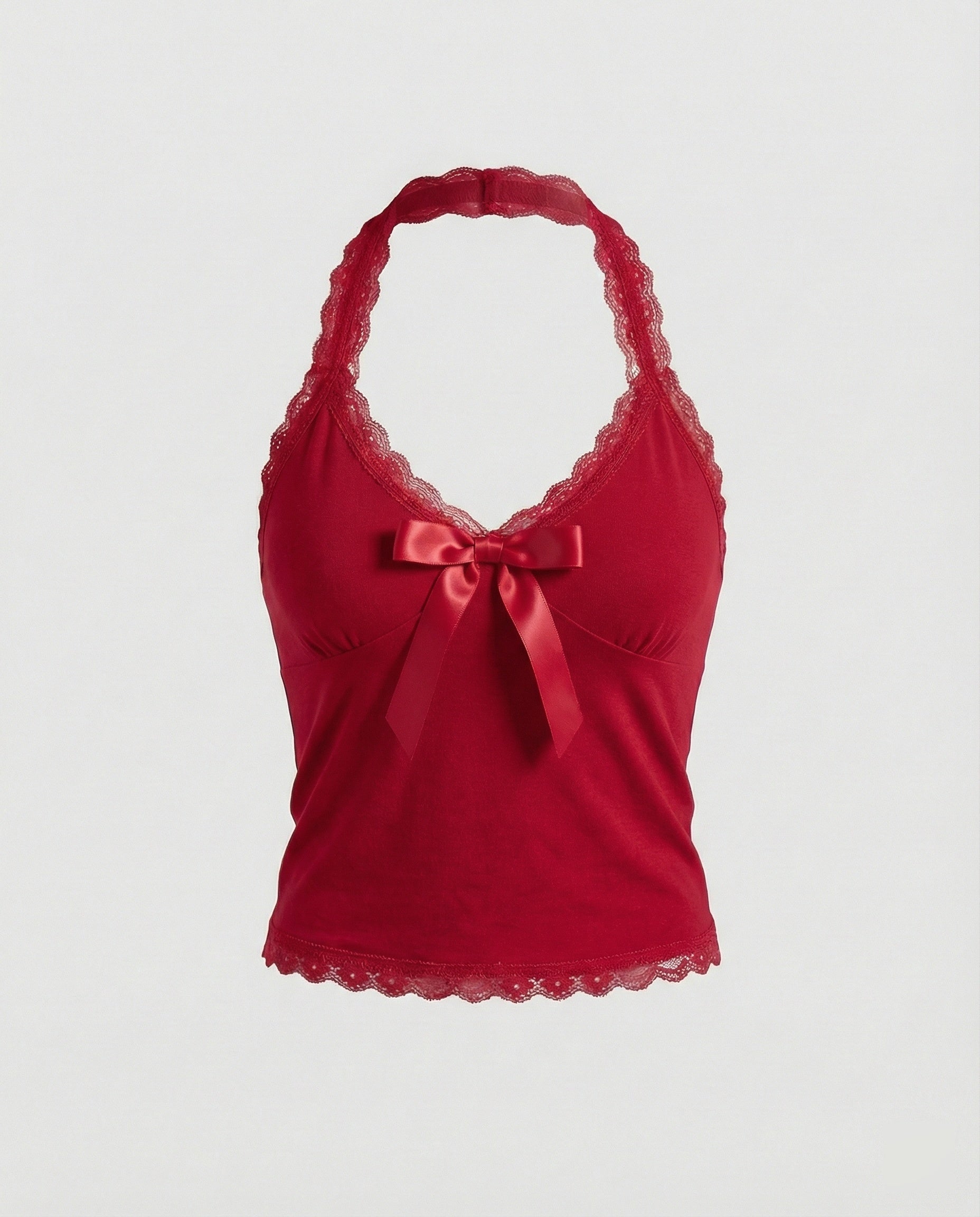 Kurzes Damen Spitzen-Top Sexy Träger-Weste Sommer Style