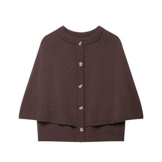 Damen modischer Umhangpullover R&B