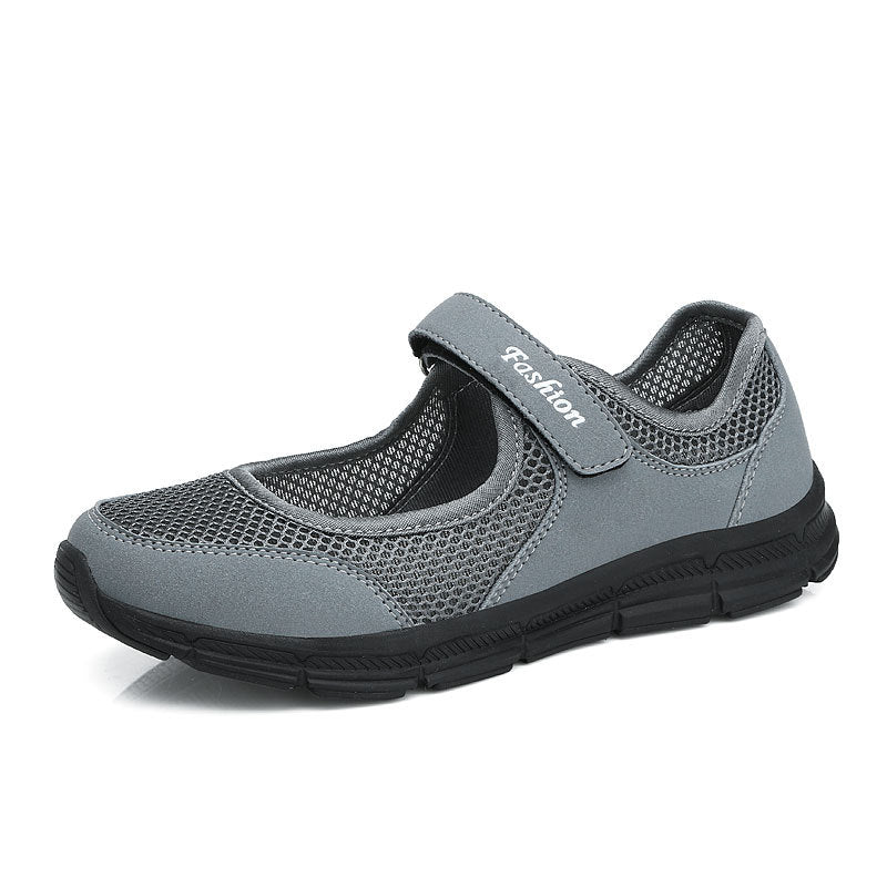 Damen Sportliche Freizeitschuhe mit flexiblem Schnallenverschluss