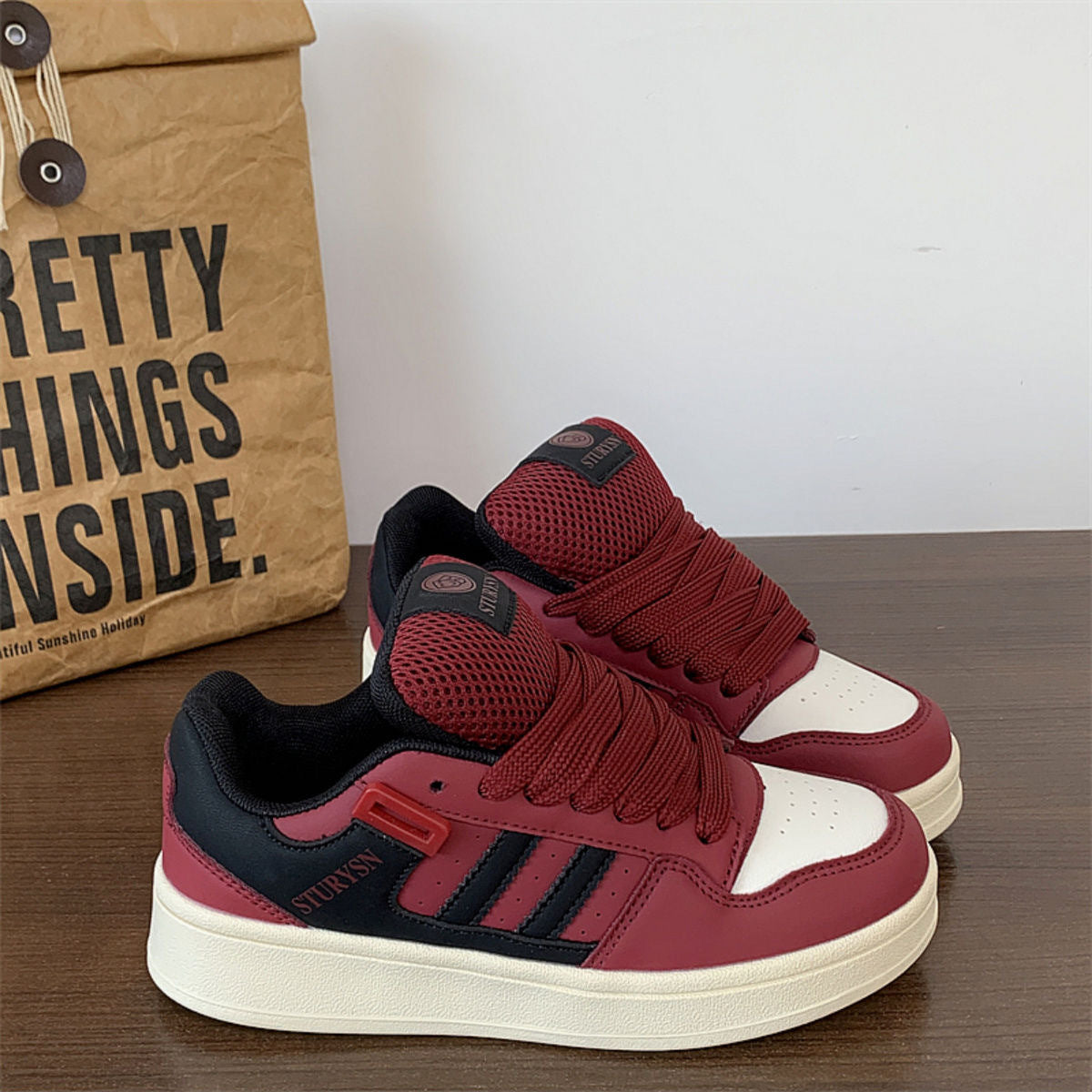 Damen Freizeit-Sneaker mit ergonomischer Schnürung und gepolsterter Innensohle