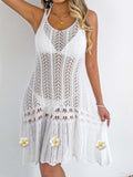 Damen gehäkeltes Strandkleid R&B 1779788034