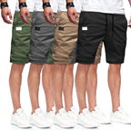 Herren sportliche Shorts mit seitlichen Taschen