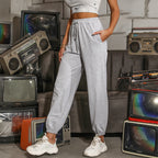 Damen Freizeithose mit Gummibund und seitlichen Eingrifftaschen R&B
