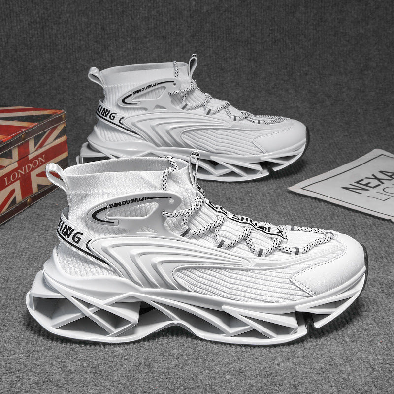 Damen Sportliche High-Performance Sneakers mit dynamischem Sohlenprofil R&B