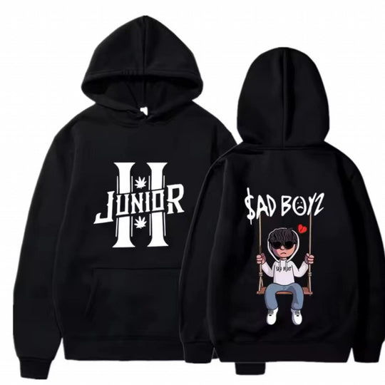 Damen Hoodie mit einzigartigem grafischen Design und gemütlicher Passform R&B