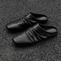 Damen elegante Slipper aus hochwertigem Leder R&B