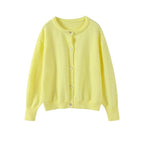 Damen kuscheliger Cardigan aus weichem Mohair R&B
