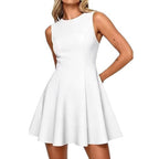 Damen klassisches A-Linienkleid R&B