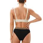Damen Bikini mit modischen Schleifen R&B