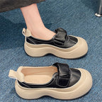 Damen Komfortable Slip-On Sneakers mit modischem Design und stabiler Sohle