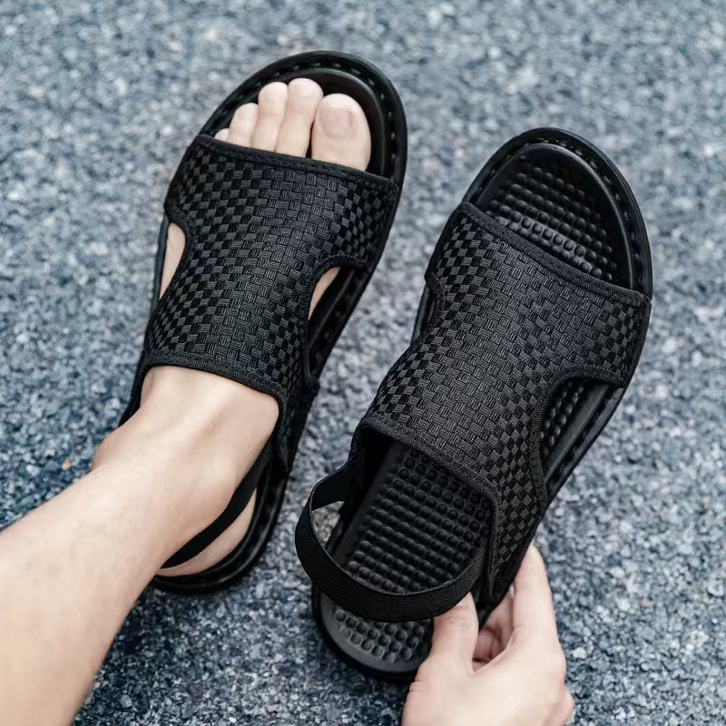 Herren Komfortable Freizeit Sandalen mit atmungsaktivem Obermaterial R&B