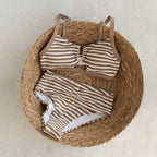 Damen Hochtailliertes Bikiniset mit elegantem Ringdetail R&B