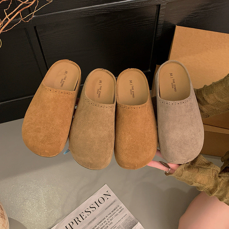 Damen Komfort Clogs mit weichem Obermaterial und rutschfester Sohle R&B