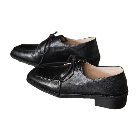 Damen elegante Schnürschuhe aus hochwertigem Leder R&B